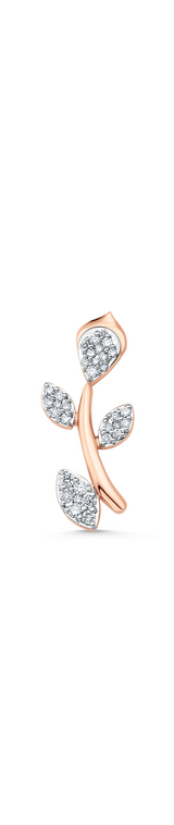 Lierre Gold and Diamond Reverie Cluster Ear Crawler