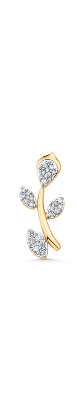 Lierre Gold and Diamond Reverie Cluster Ear Crawler