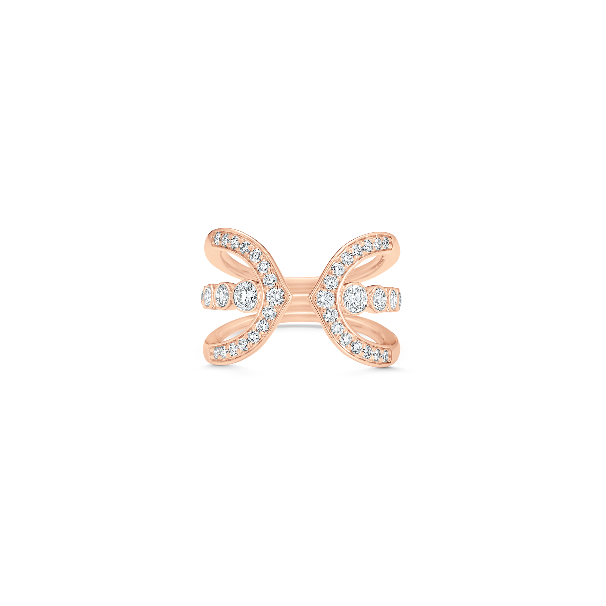 Lucia Luxe Pave Claw Ring