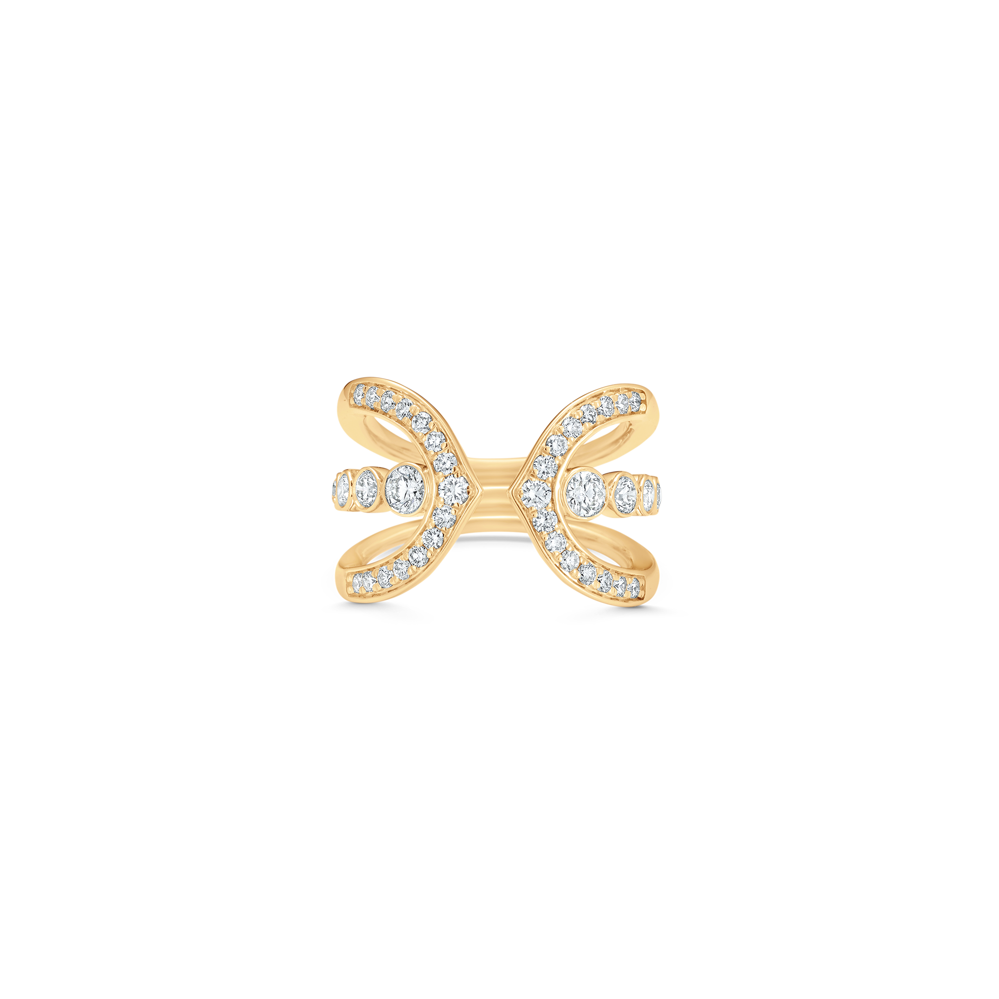 Lucia Luxe Pave Claw Ring
