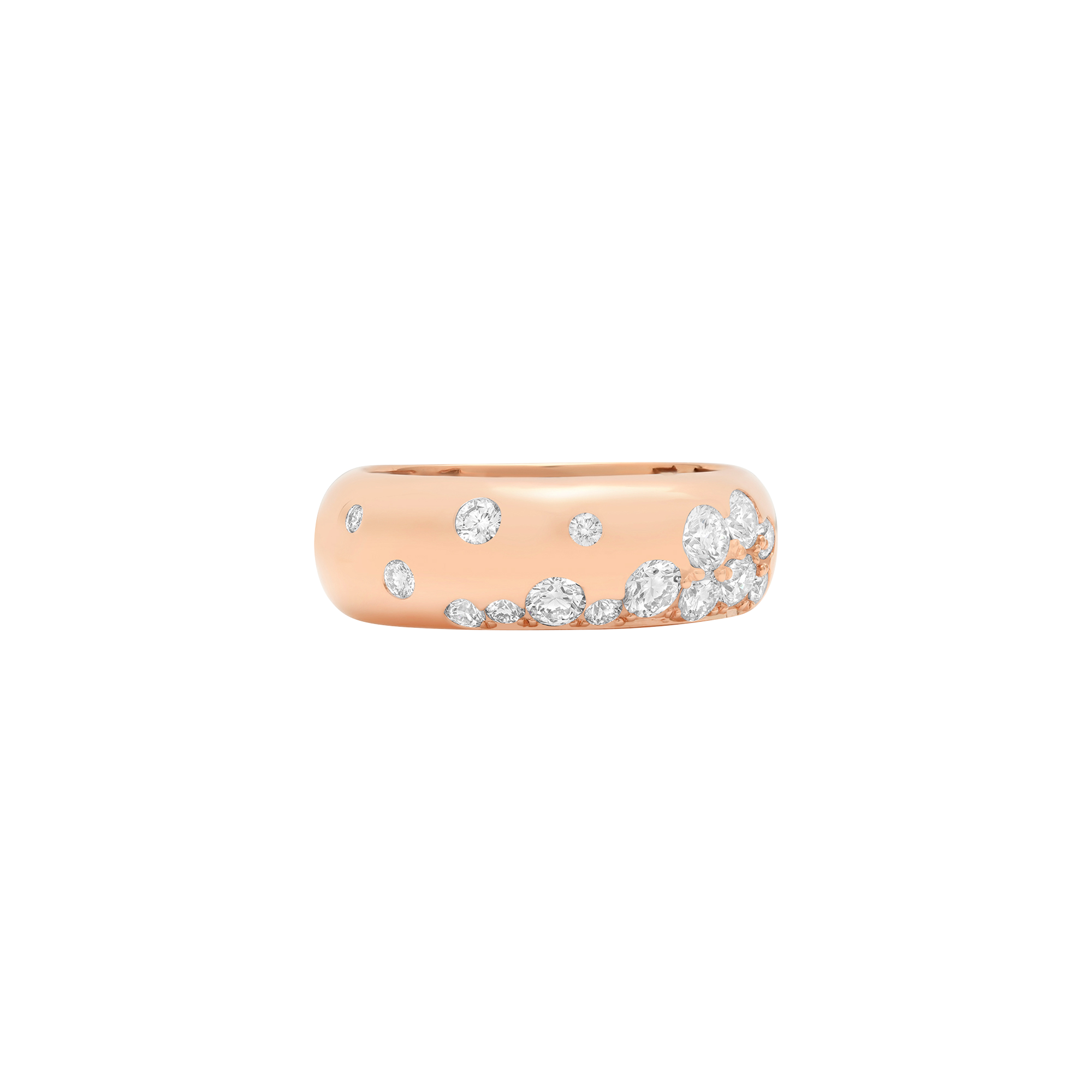 Papua Gold & Diamond Pave Ring