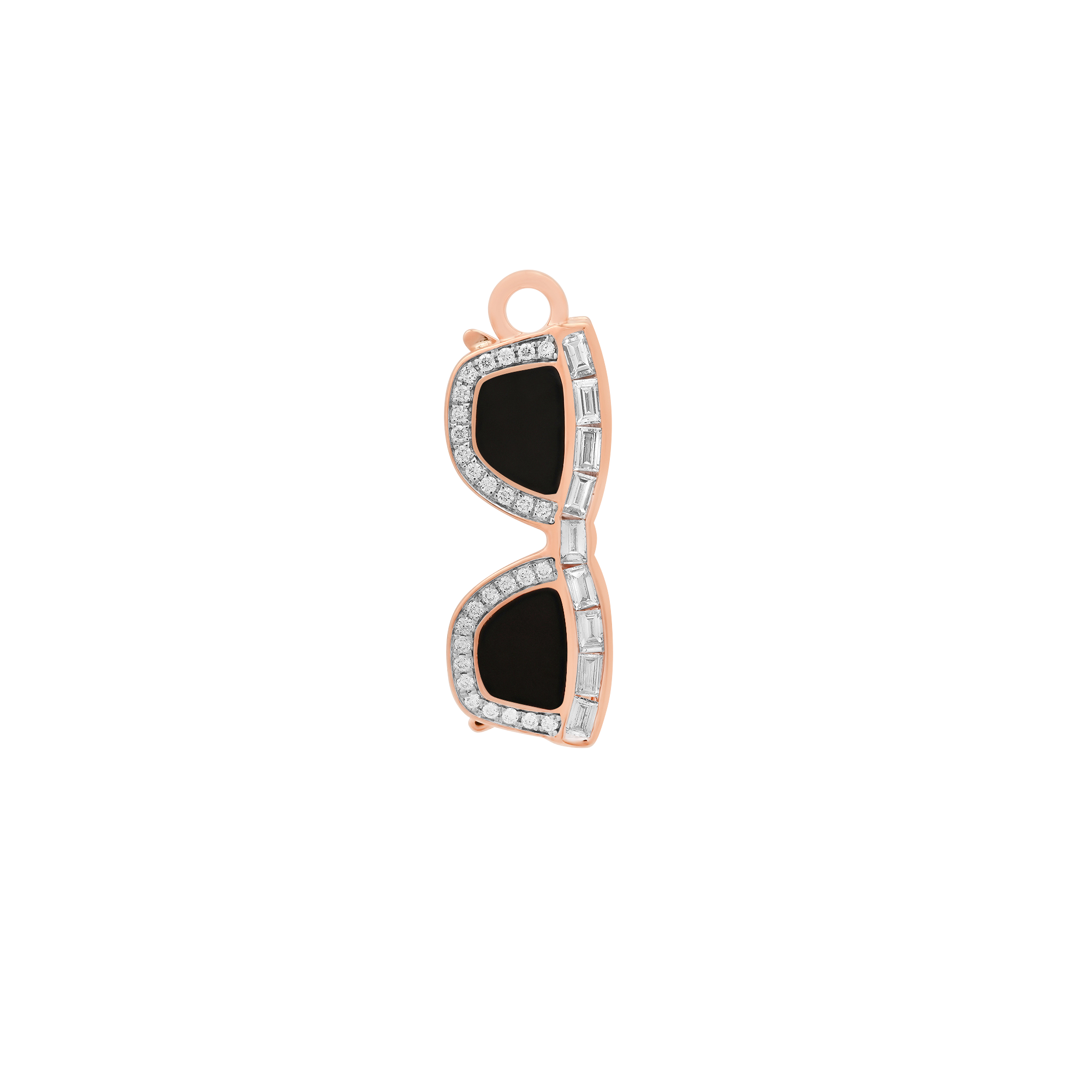 Papua Gold & Diamond Vertical Sunglasses Charm