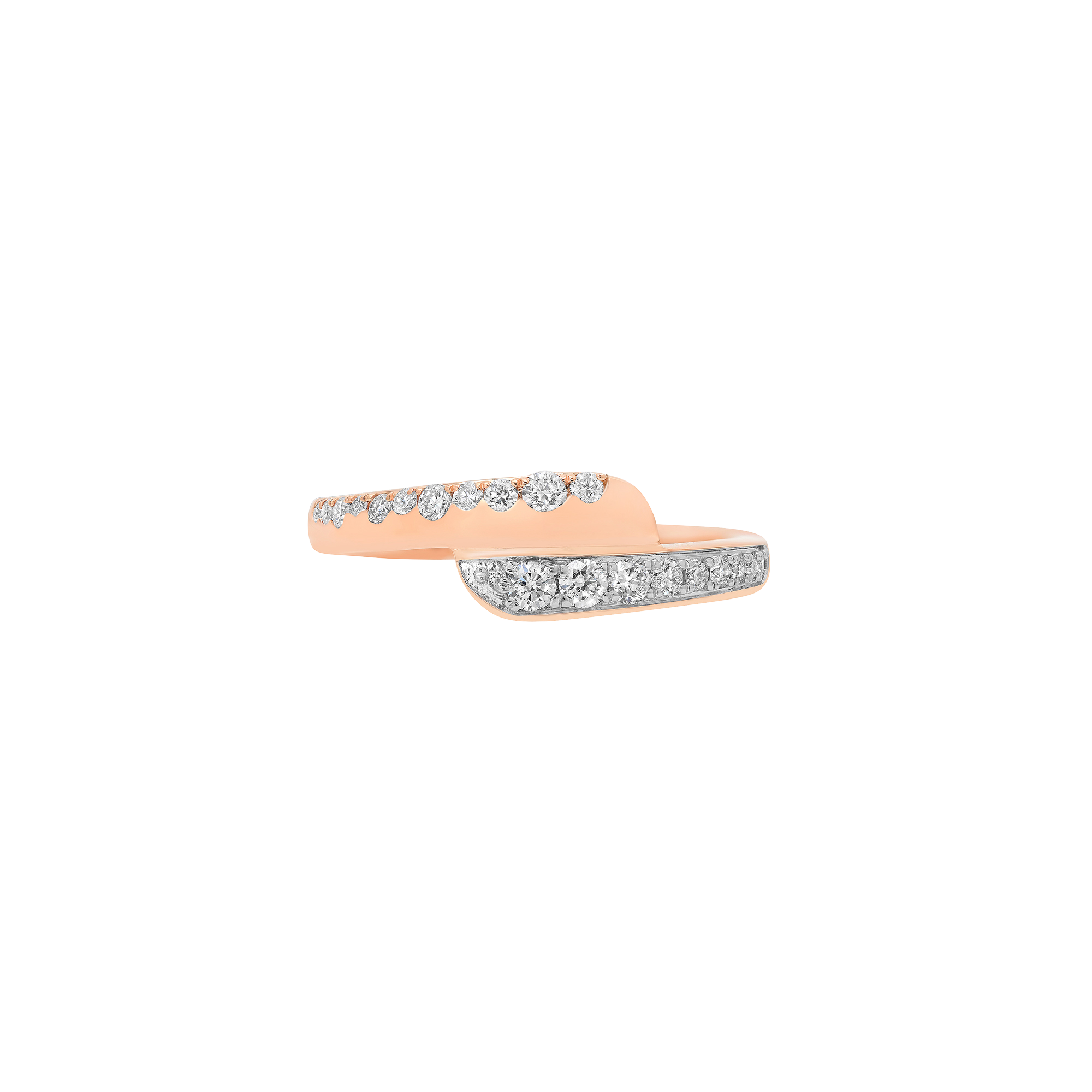 Papua Gold & Diamond Wrap Ring