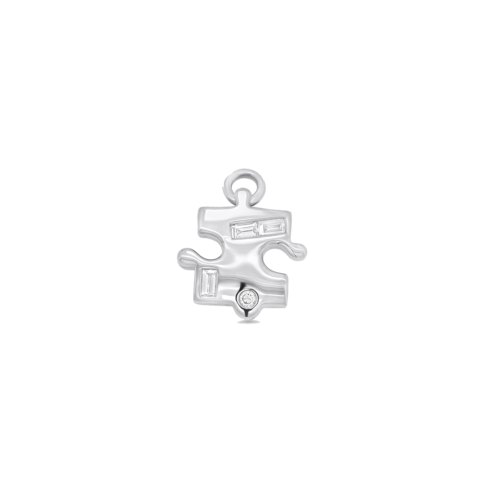 Papua Gold & Diamond Puzzle Charm