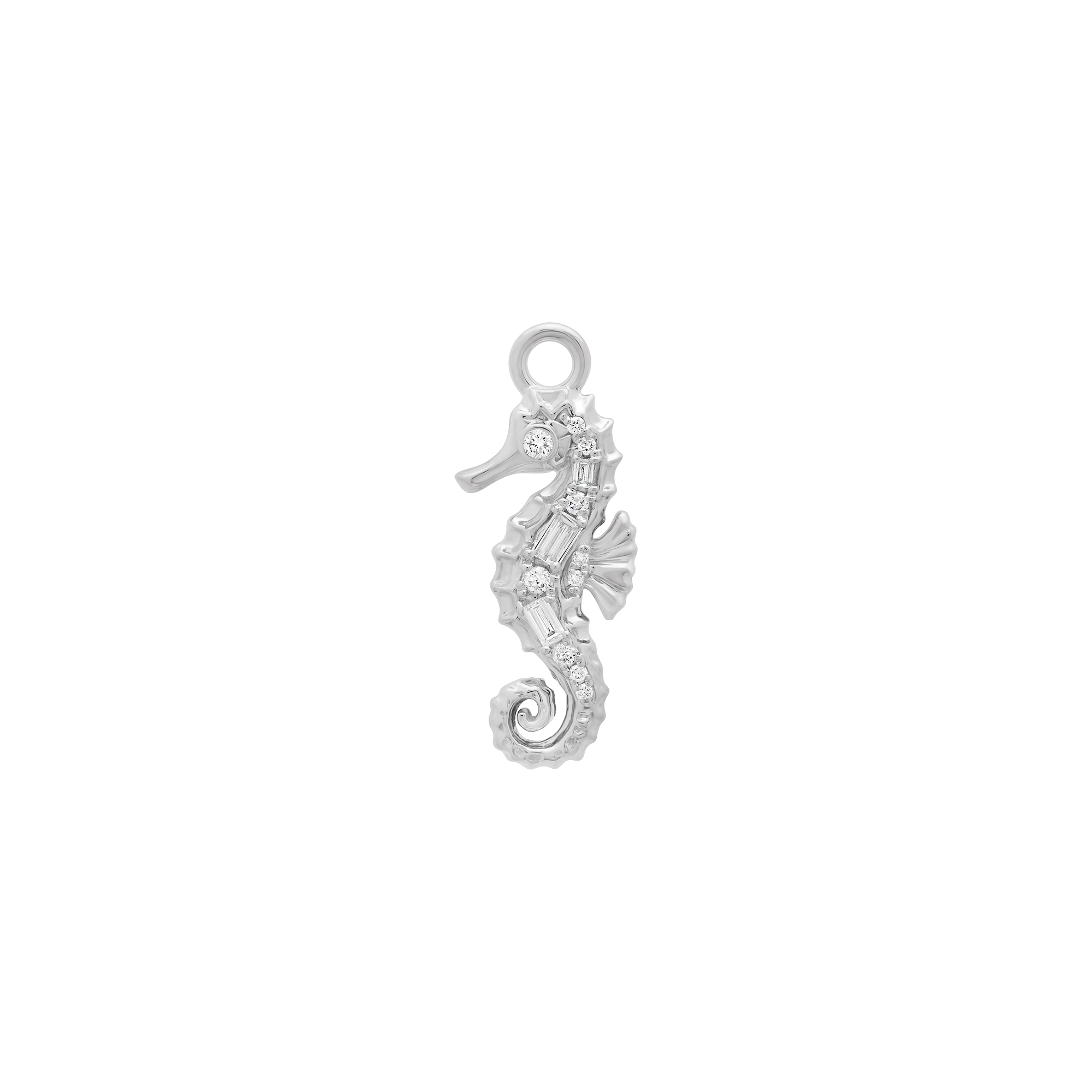 Papua Gold & Diamond Seahorse Pendant