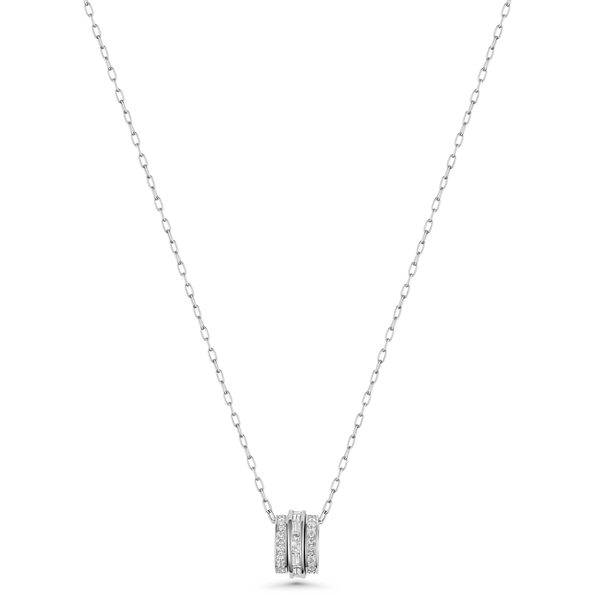 Papua Gold & Diamond Spinner Necklace