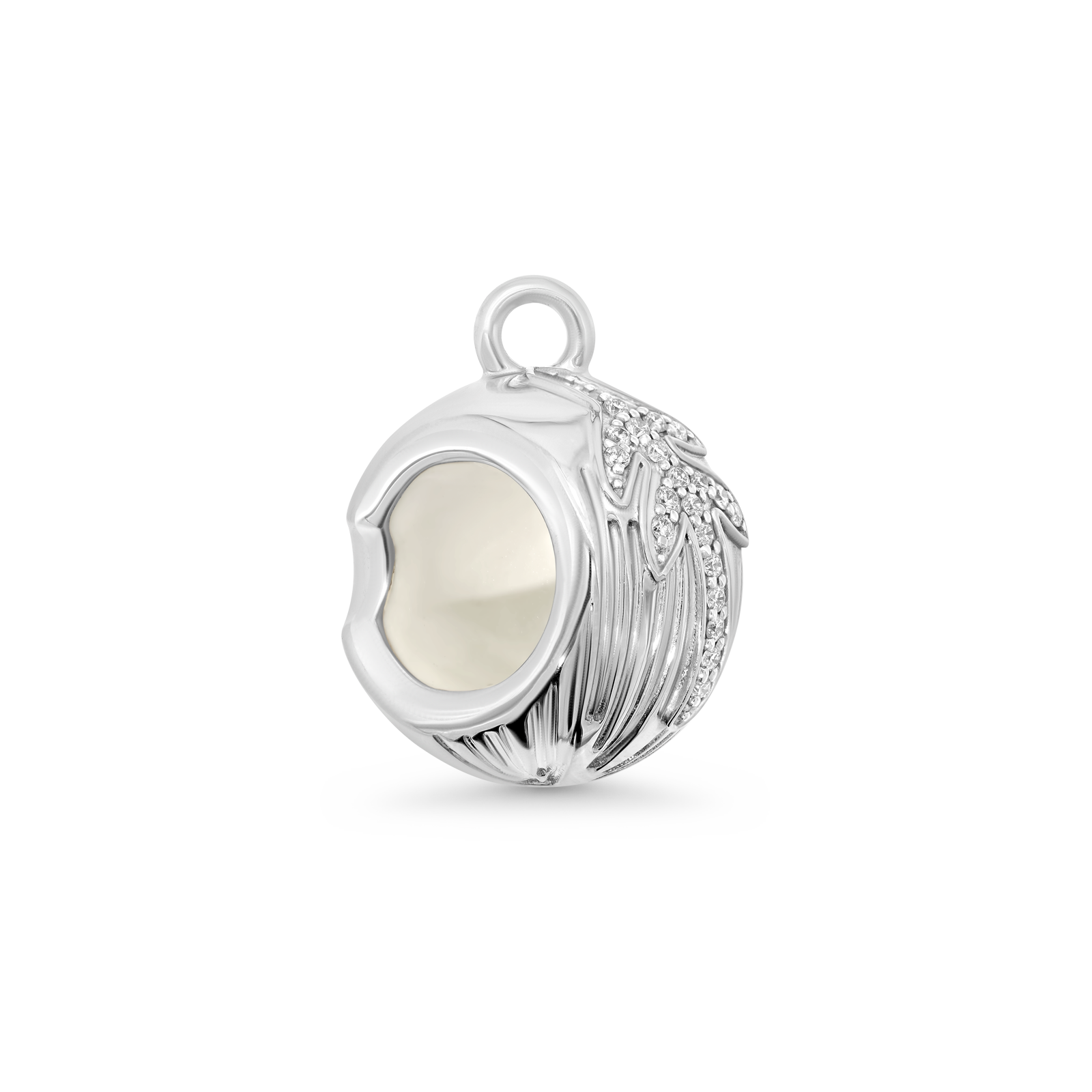 Papua Gold & Diamond Coconut Charm