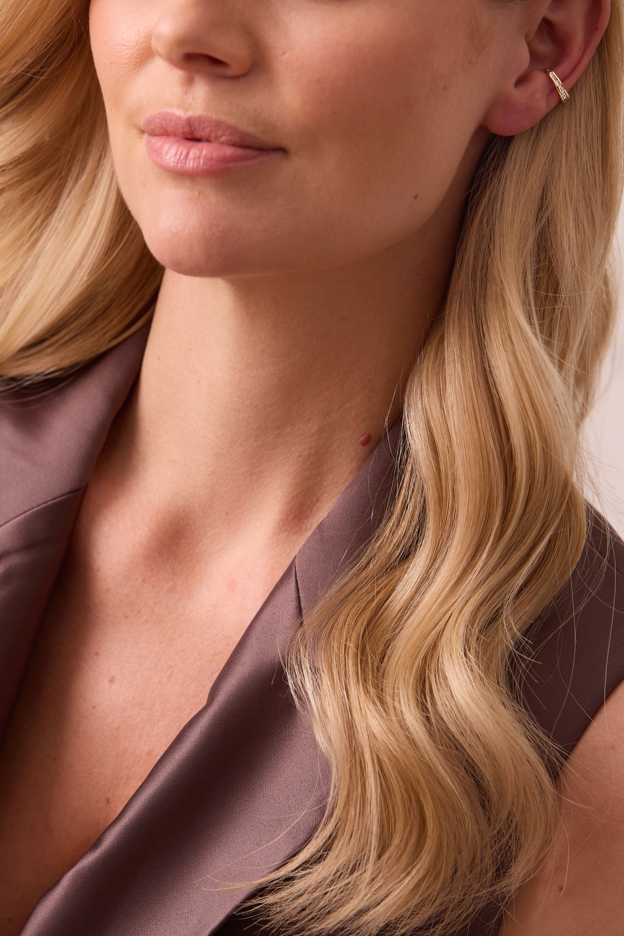 Papua Gold & Diamond Thick Ear Cuff