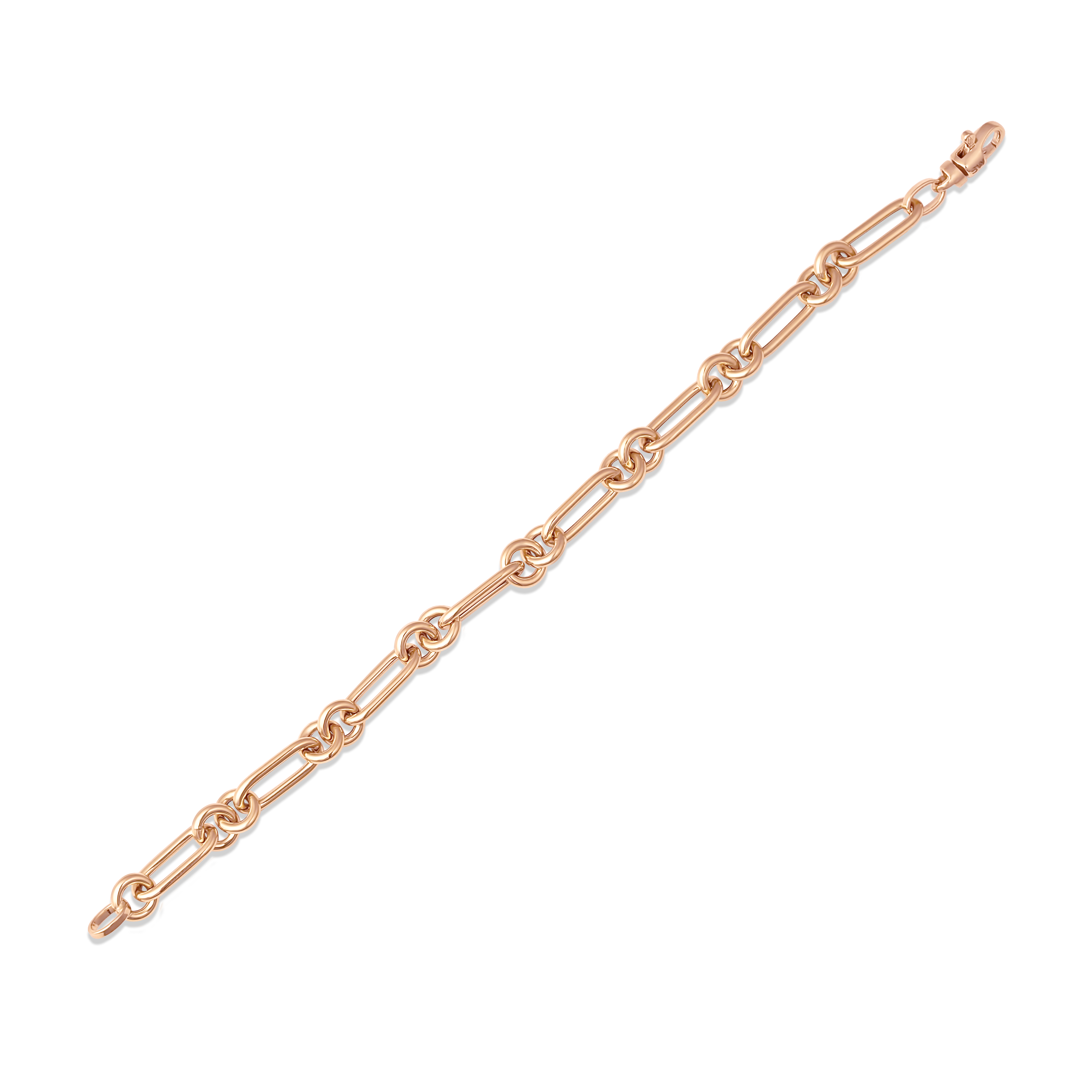 SW Gold Round Paperclip Bracelet