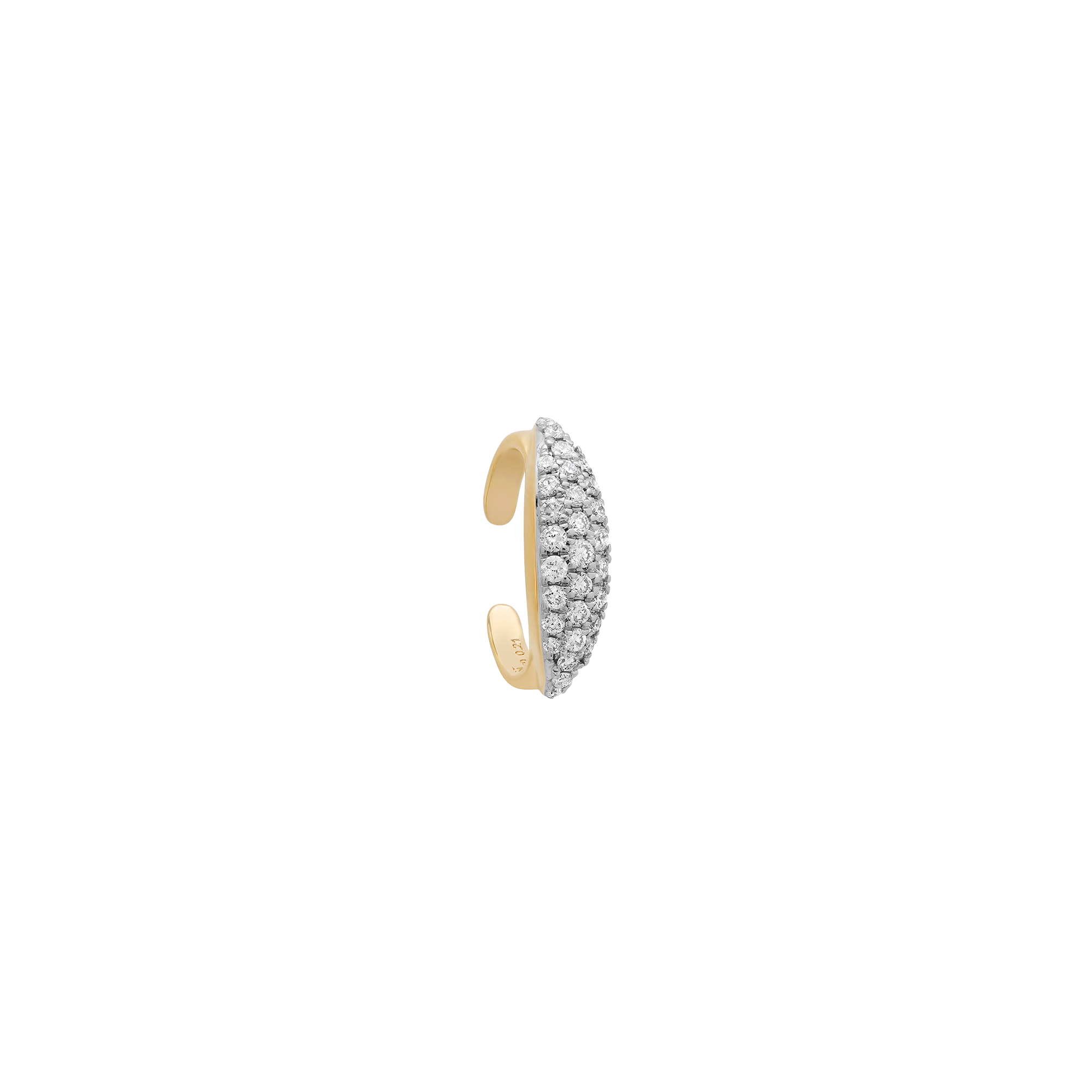 SW Gold & Marquise Diamond Ear Cuff