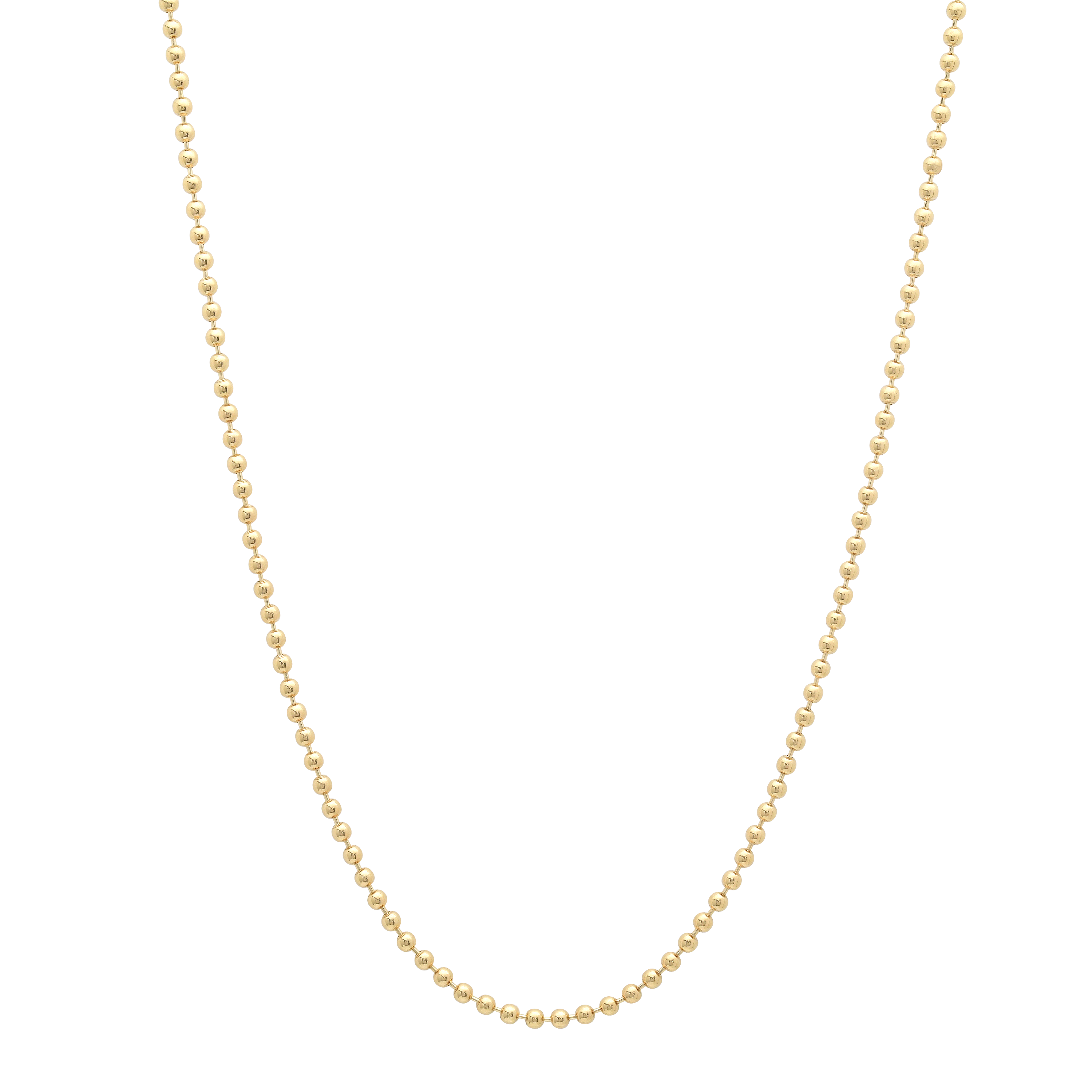 SW Gold Round Bead 20" Necklace