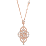 Brut Double Gold Chain Pendant Necklace