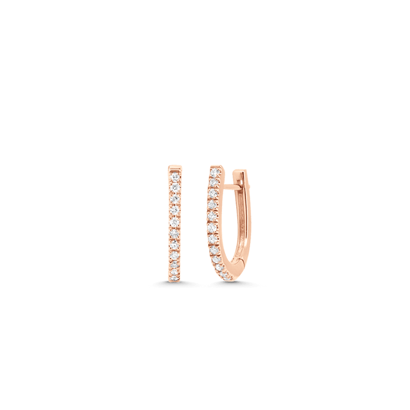 Dujour Diamond Huggie Earrings