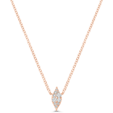 Donna Pave Diamond Necklace