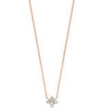 Dujour Diamond Cluster Necklace