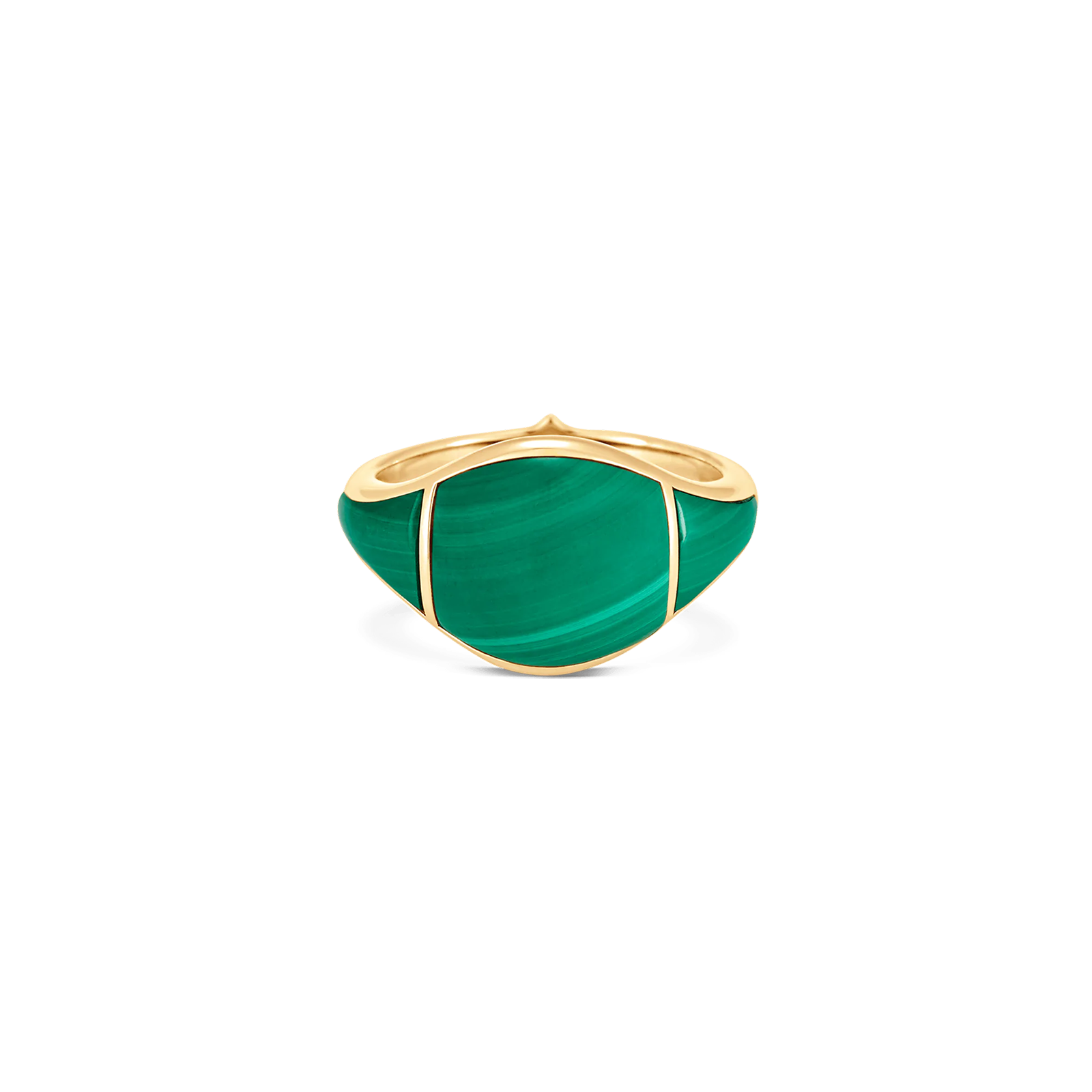 Donna Malachite Gold Ring