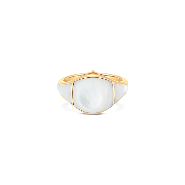 Donna Mother of Pearl and Gold Ring