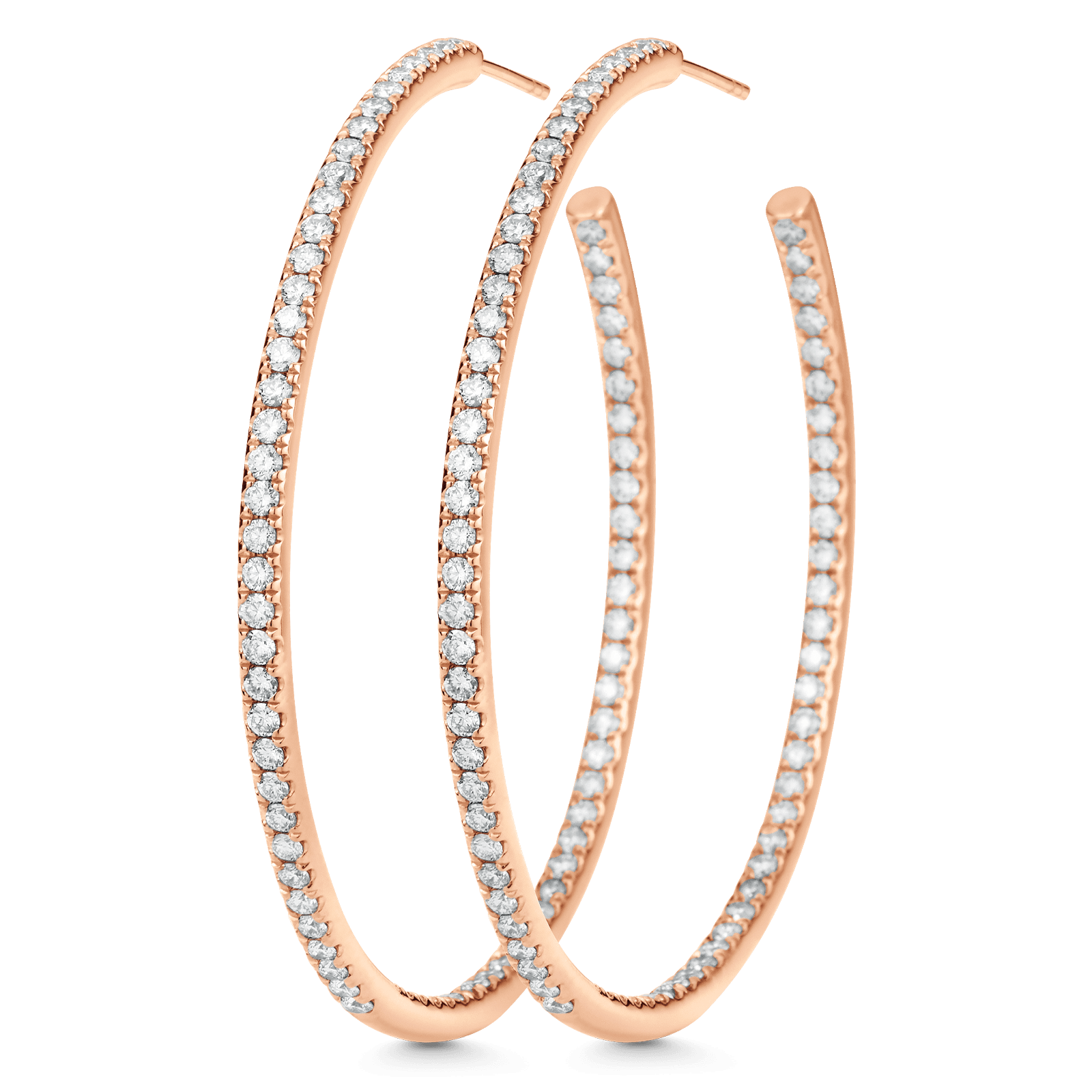 Veena Large Inside-Out Hoops