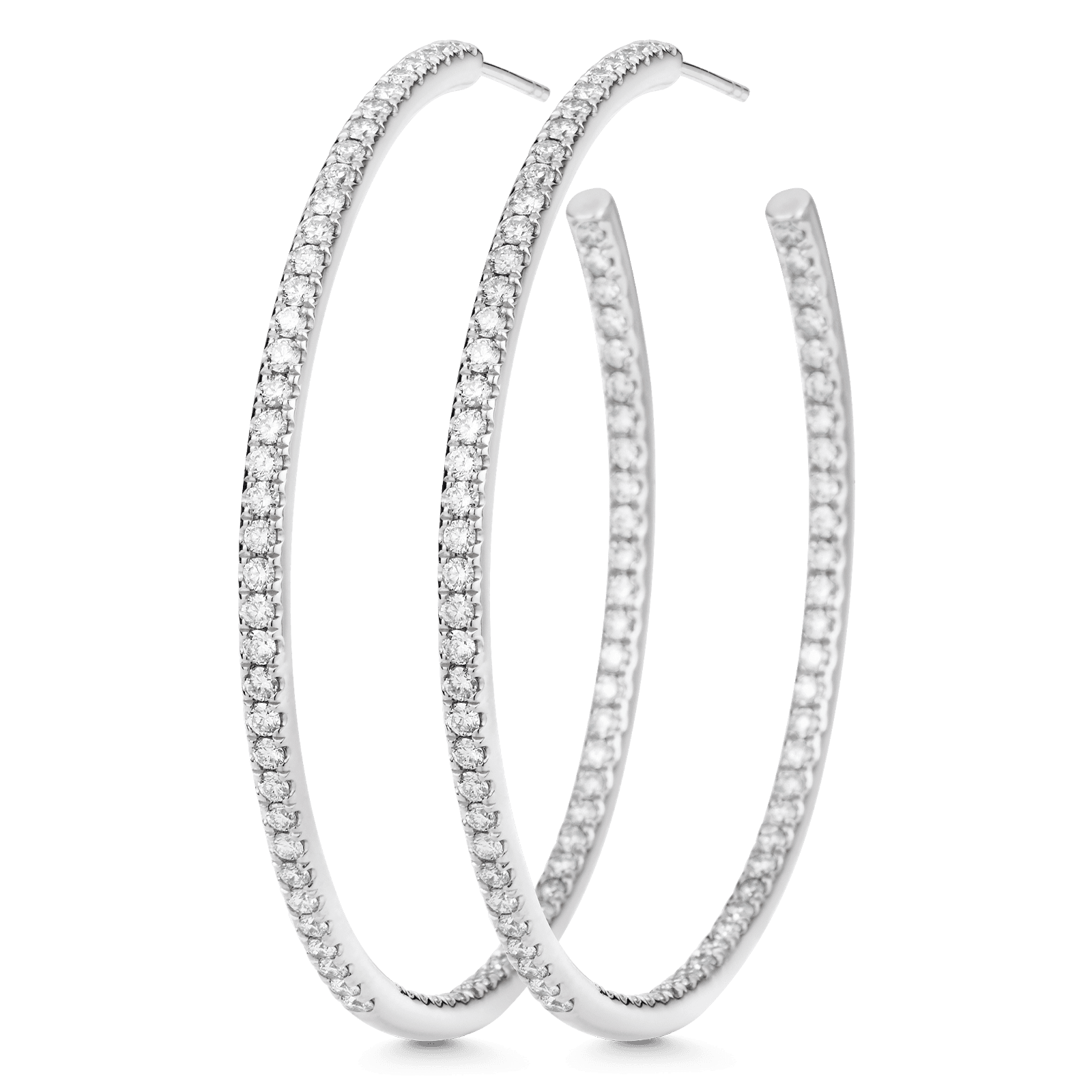 Veena Large Inside-Out Hoops