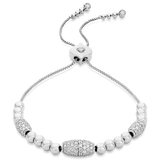 Isadora Cali Diamond Bead Bolo Bracelet