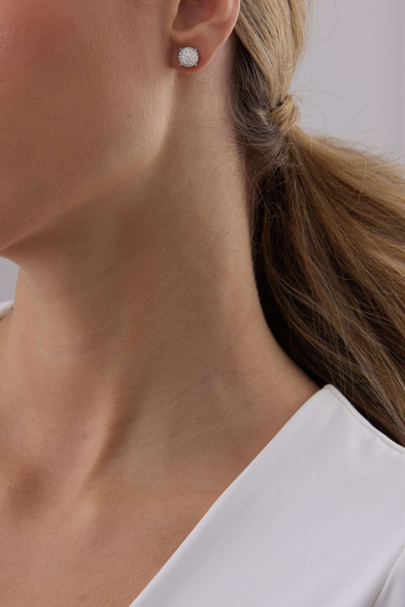 Huge diamond studs Clearance