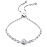 Isadora Diamond Starburst Bolo Bracelet