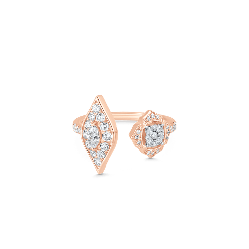 Leela Donna Open Diamond Ring