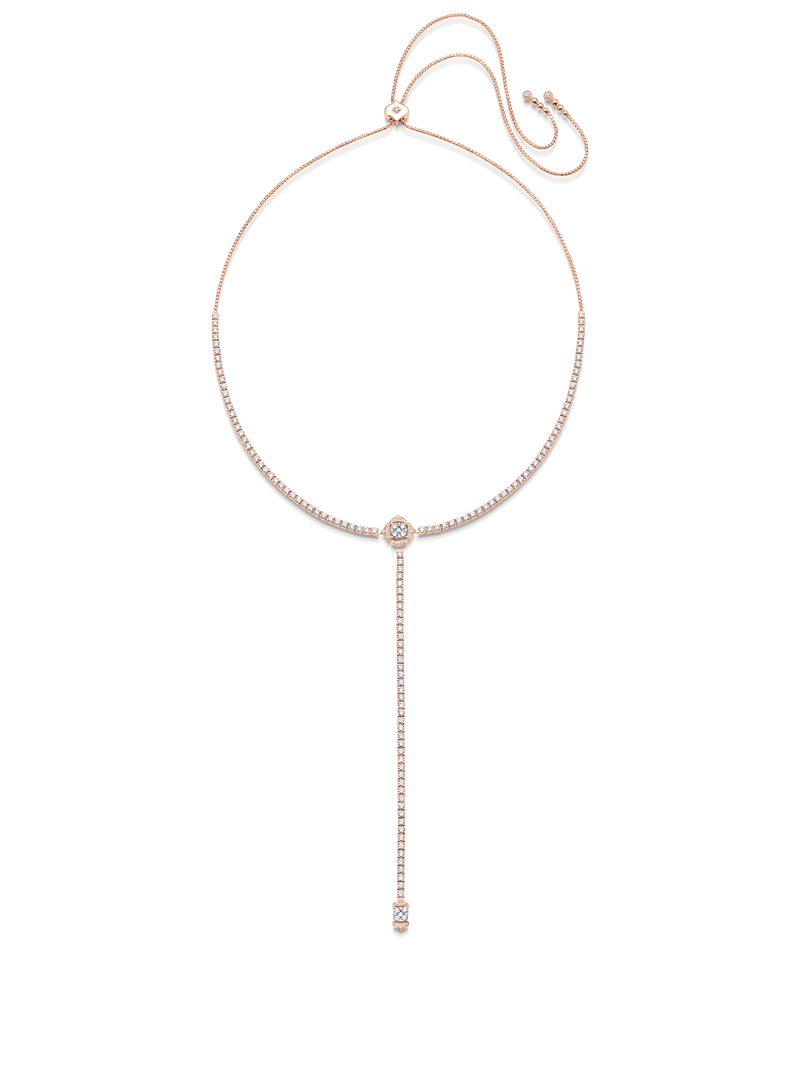 Leela Lariat Diamond Bolo Necklace