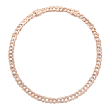 Lucia Pave Diamond Link Necklace