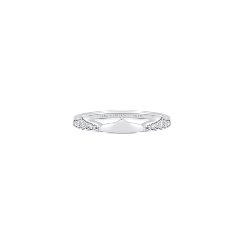 Lucia Double Taj Pave Diamond Ring