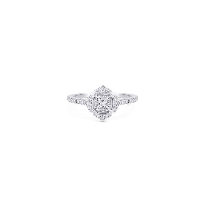 Leela Pinky Diamond Ring