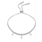 Purity Diamond Bolo Bracelet