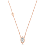 Reverie Marquise Diamond Cluster Necklace