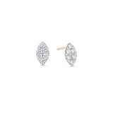Reverie Marquise Cluster Diamond Earrings
