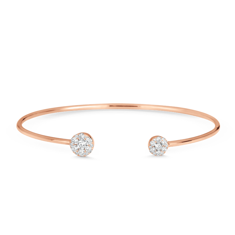 Diamond 2025 cuff bangle