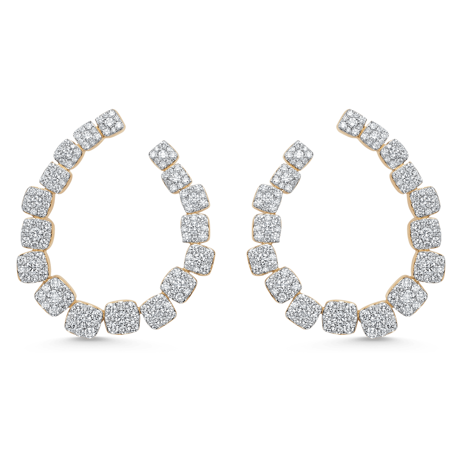 Adira Diamond Hoops - Sara Weinstock Fine Jewelry