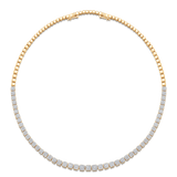 Adira Graduated Diamond Cluster Choker - Sara Weinstock Fine Jewelry