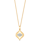 Aurora Illusion Medium Marquise Pendant Illusion Necklace - Sara Weinstock Fine Jewelry