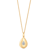 Aurora Illusion Medium Pear Pendant Illusion Necklace - Sara Weinstock Fine Jewelry