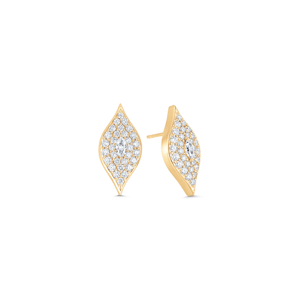 Donna Large Diamond Stud Earrings - Sara Weinstock Fine Jewelry