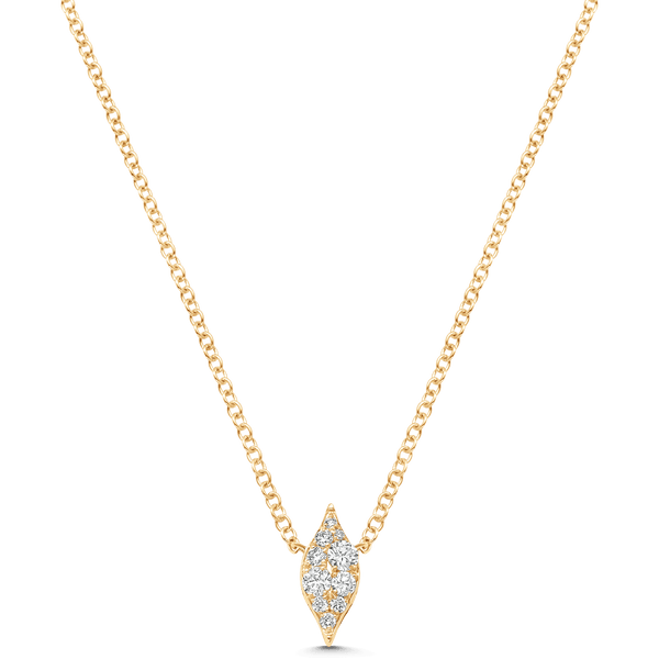 Donna Pave Diamond Necklace - Sara Weinstock Fine Jewelry
