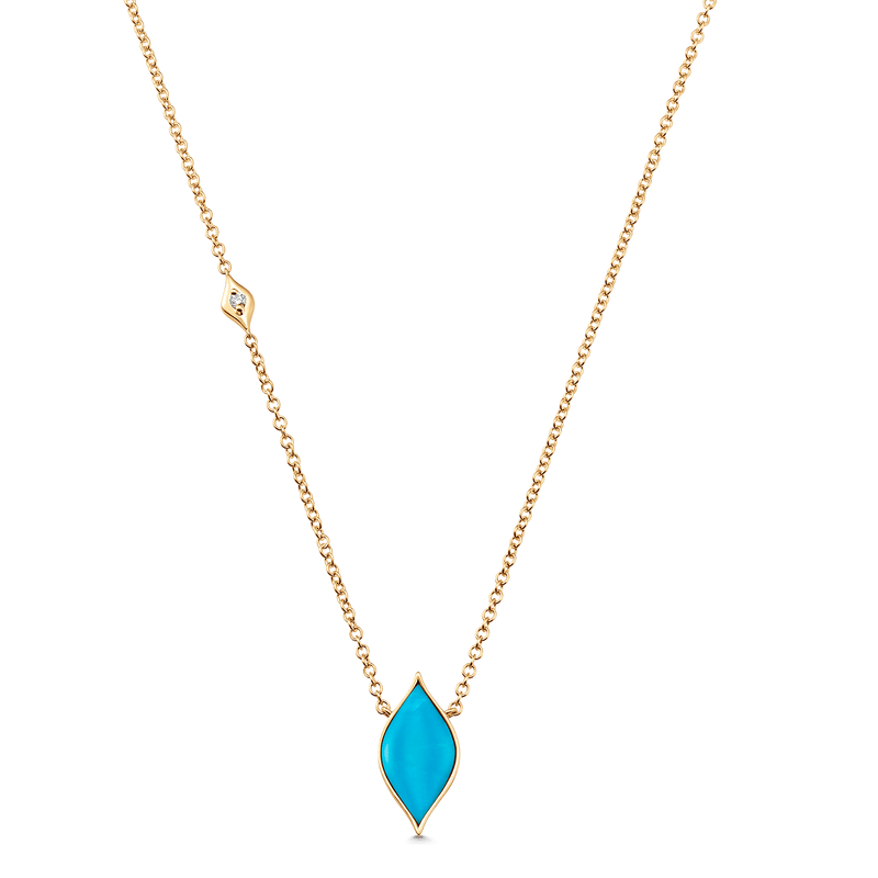 Buy Blue Pearl And Turquoise Stone Embellished Tiered Necklace by Just  Shradha's Online at Aza Fashions.