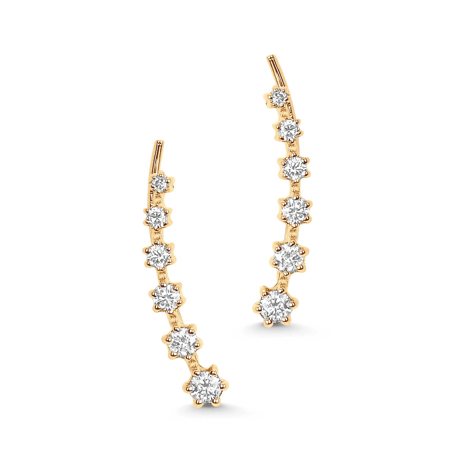 Dujour Diamond Ear Crawler Earrings - Sara Weinstock Fine Jewelry