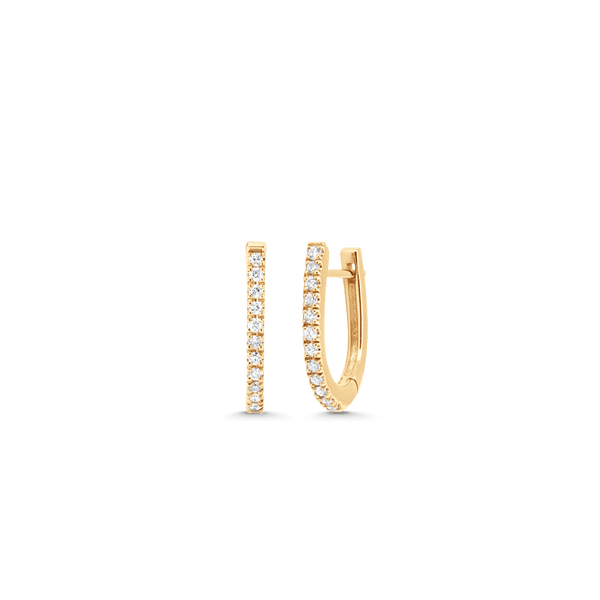 Dujour Diamond Huggie Earrings - Sara Weinstock Fine Jewelry