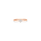 Dujour Yellow Gold White Diamond Single 4 Cluster Ring - Sara Weinstock Fine Jewelry