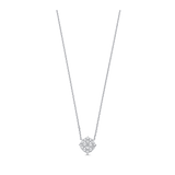 Flora Yellow Gold White Diamond Necklace - Sara Weinstock Fine Jewelry