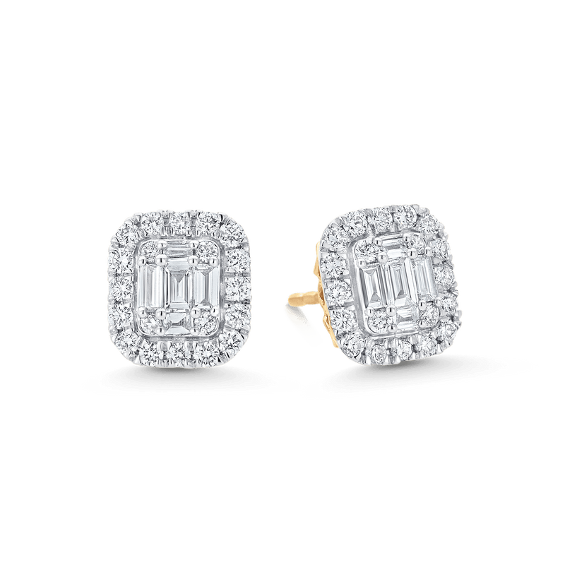Emerald-Cut Diamond Earrings – Brandon Boswell Diamonds