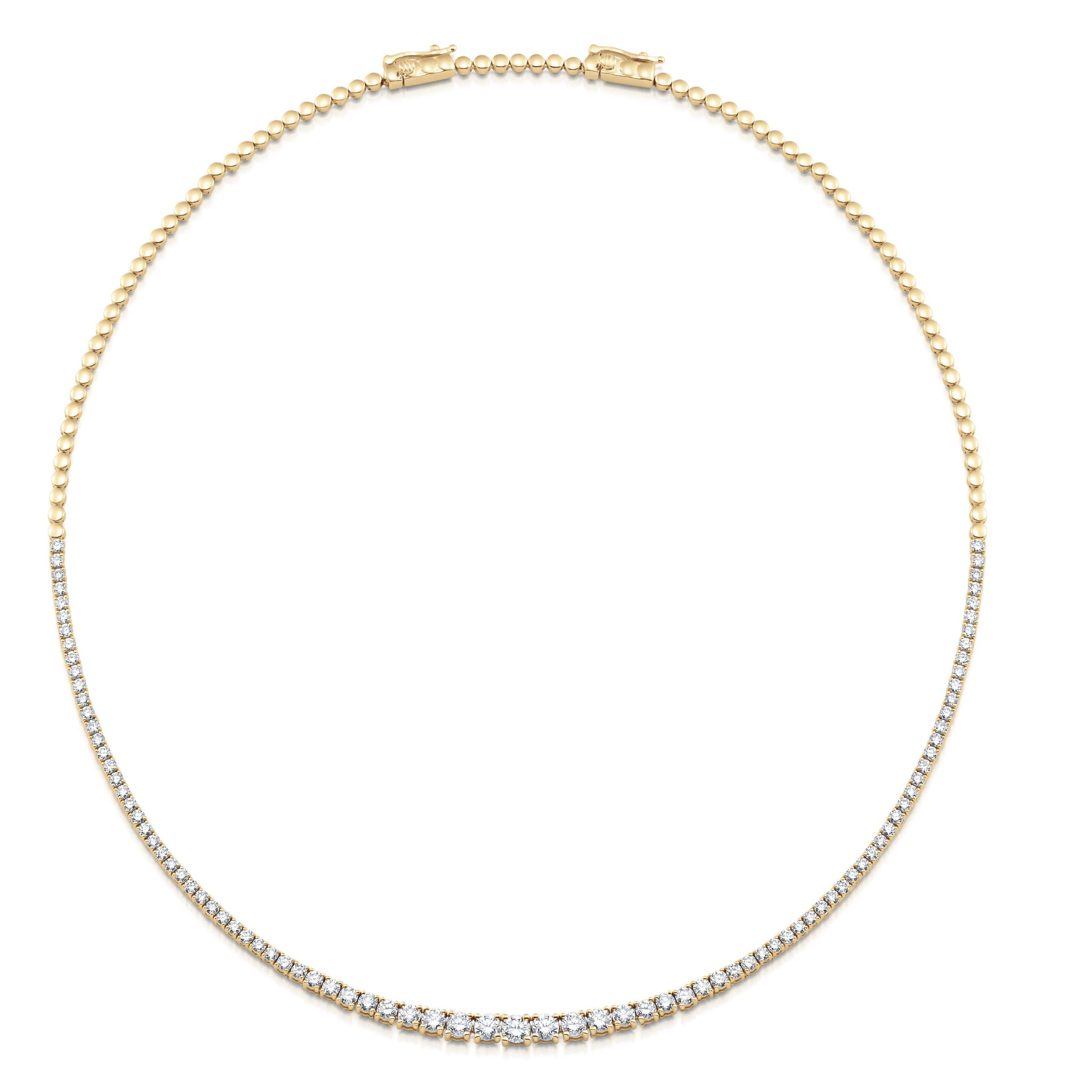 Isadora Gold Set Diamond Choker - Sara Weinstock Fine Jewelry