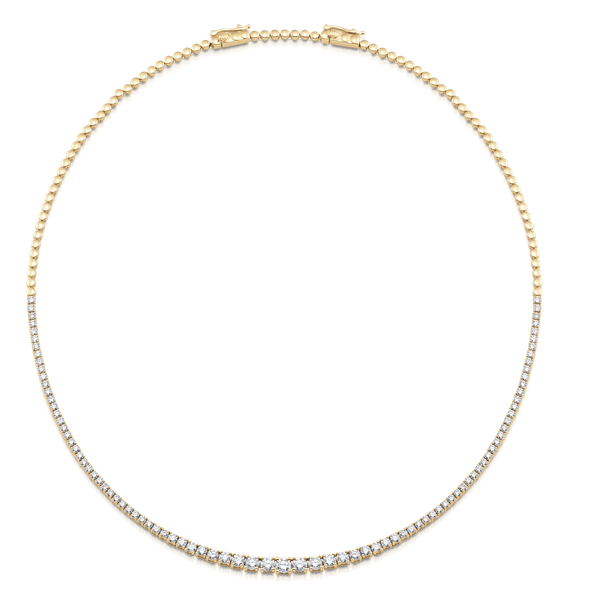 Isadora Gold Set Diamond Choker - Sara Weinstock Fine Jewelry