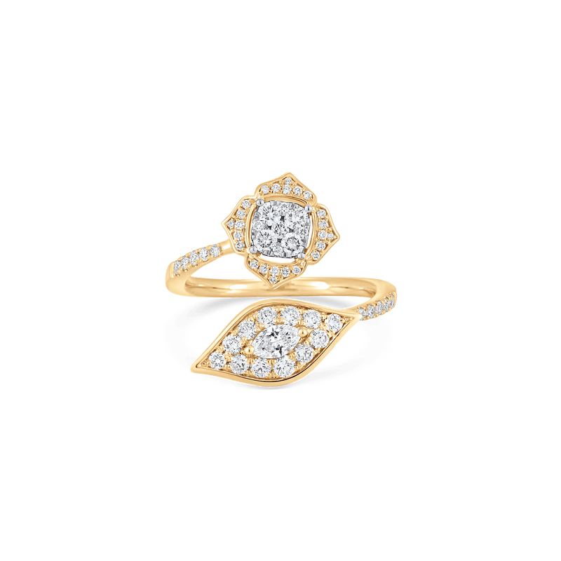 Leela Donna Bypass Diamond Ring - Sara Weinstock Fine Jewelry